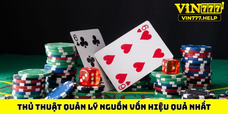 Thủ thuật quản lý nguồn vốn hiệu quả nhất